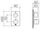 Dornbracht-LULU-UP-Thermostat-Ausladung 60mm-platin gebürstet, 36425710-06 Galeriebild 3